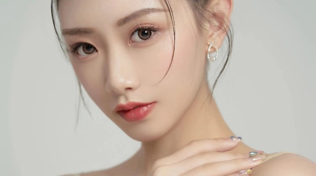 Under-eye fat correction treatment.