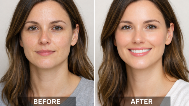 before and after image