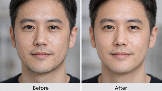 Acne Texture Concernbefire and after