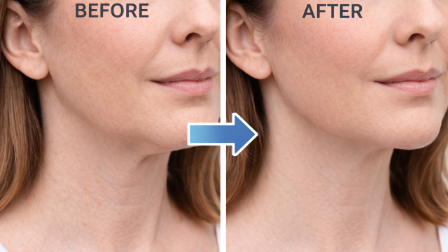 Facial Lift before and after