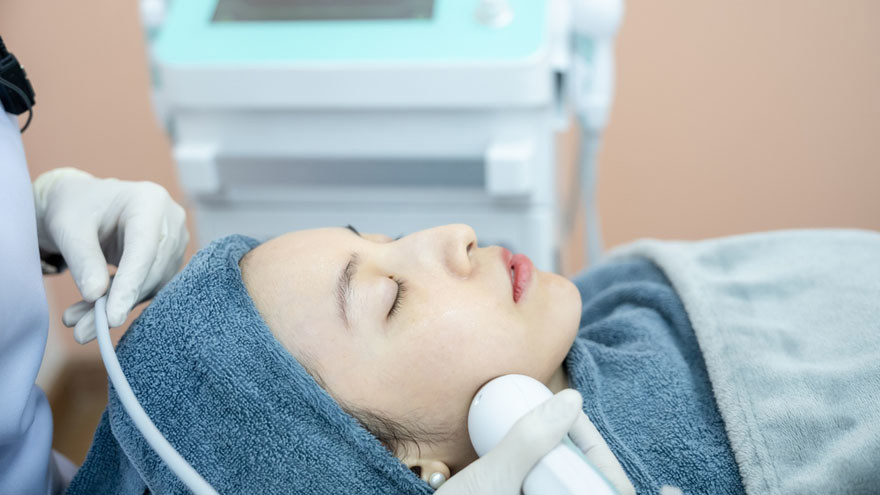 Ultrasound Skin Lifting