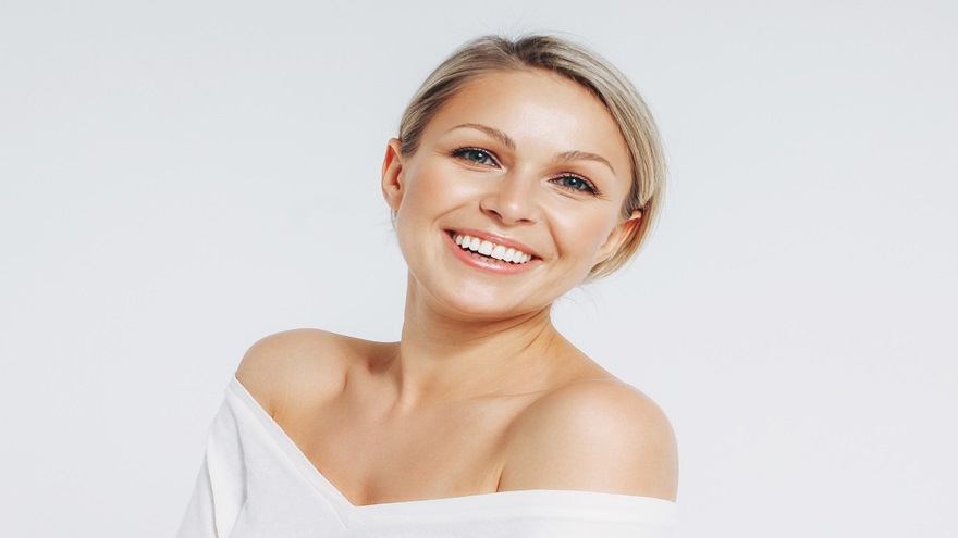Happy woman