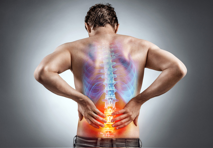 các vị trí phổ biến của đau lưng mãn tính