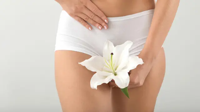 Woman representing candidates for vulvar whitening treatment and intimate skin tone concerns