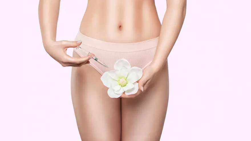 Woman representing collagen vaginal filler treatment in vaginal aesthetic medicine